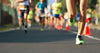 marathon runners legs