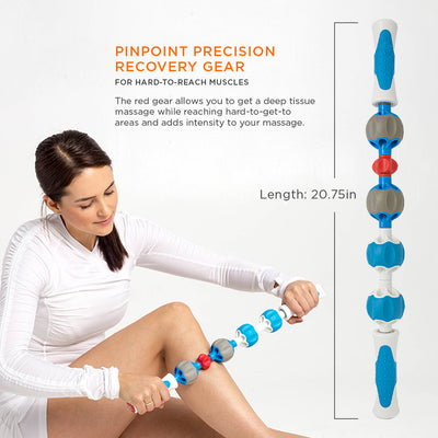 Pinpoint precision recovery gear for hard-to-reach muscles.