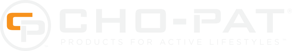 Cho-Pat logo with Products for Active Lifestyles tagline