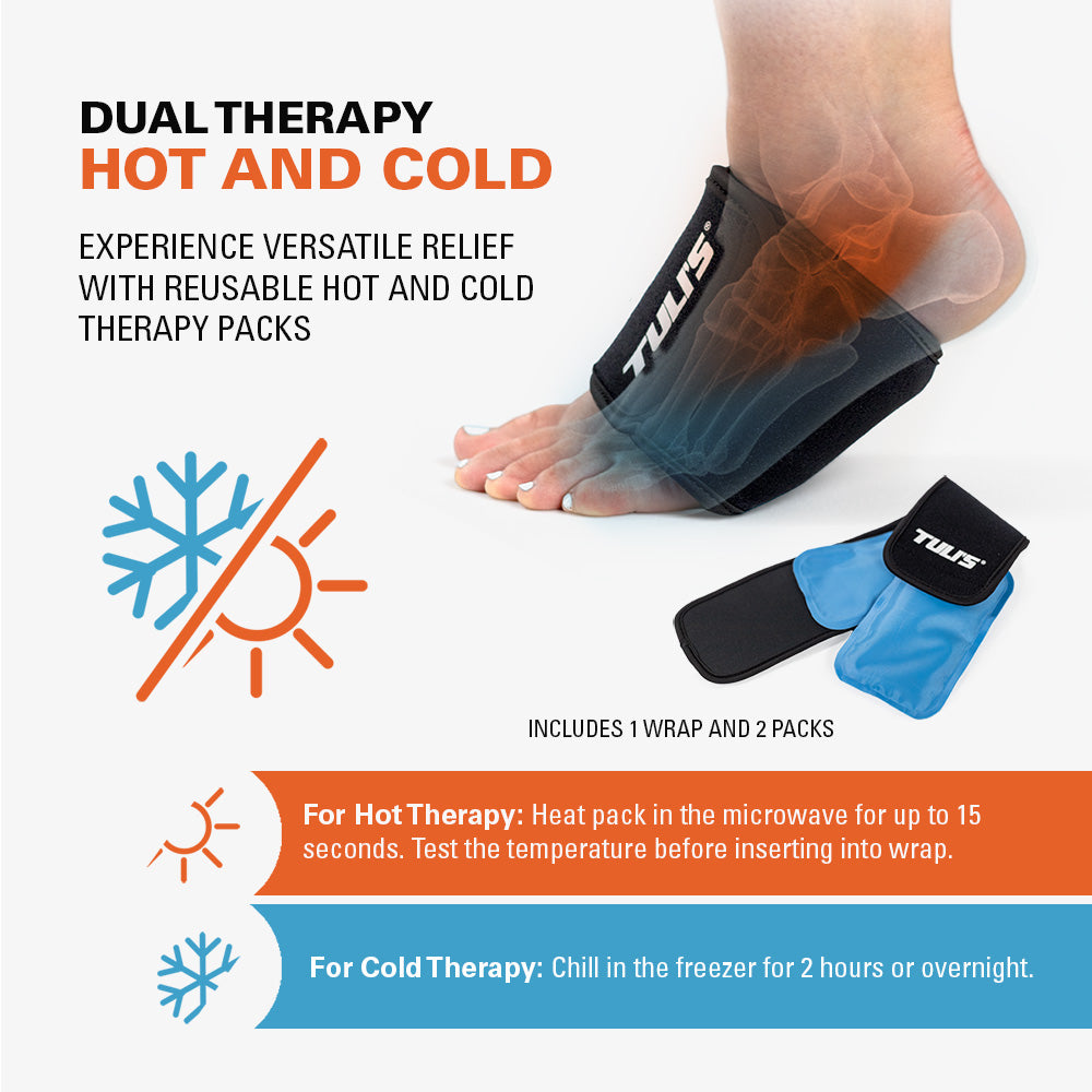 Tuli's Foot Therapy Wrap dual therapy