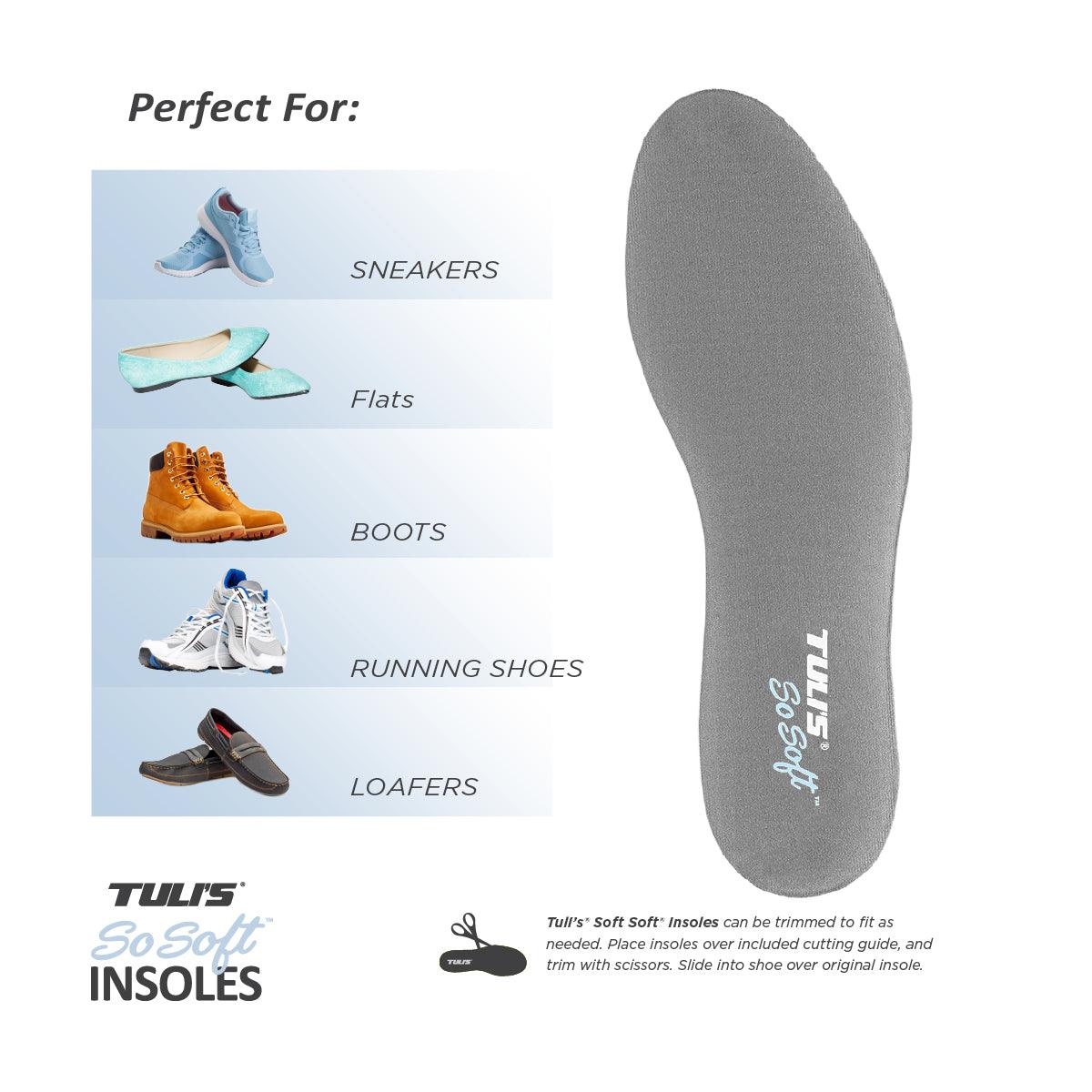 Tuli's So Soft Insoles Trim  to fit