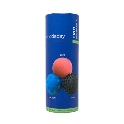 Packaging of ProStretch Addaday Trio Massage Ball
