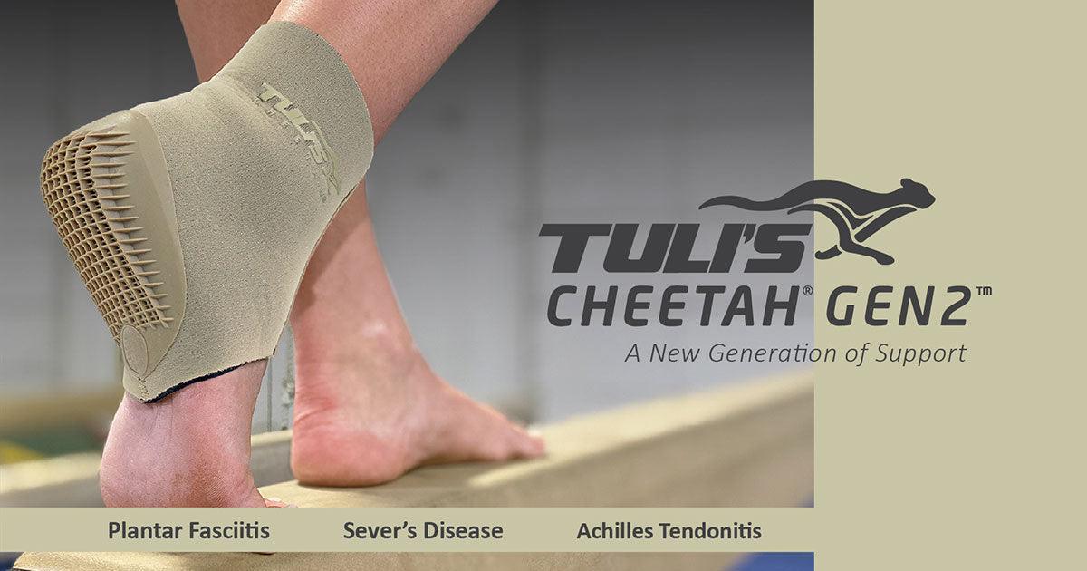 Tuli's Cheetah Gen2 Heel Cup and Compression Sleeve