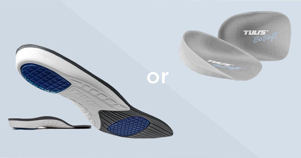 An image of Tuli's Plantar Fasciitis Insoles or Tuli's So Soft Heel Cups