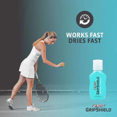 2Toms GripShield works and dries fast for Tennis players.