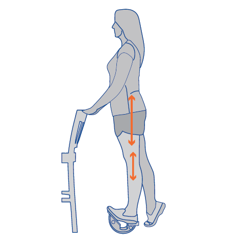 Illustration of lady using ProStretch 