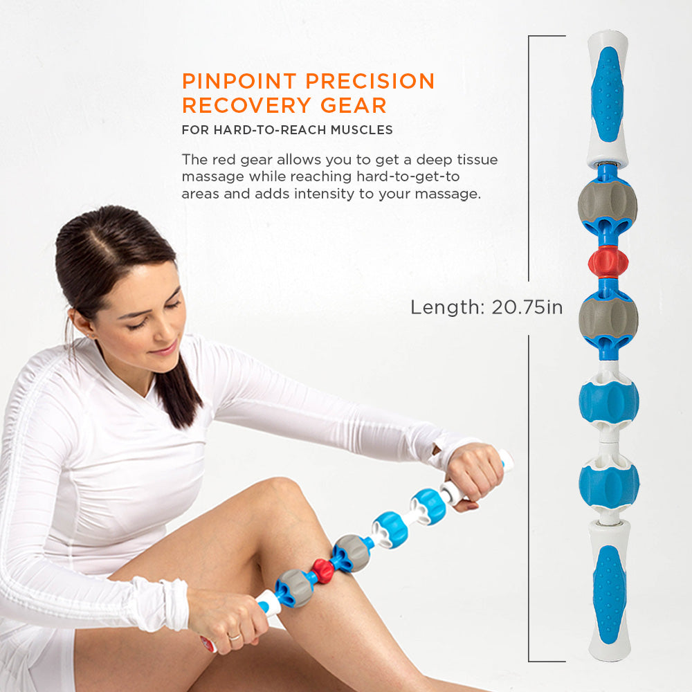 Pinpoint precision recovery gear for hard-to-reach muscles.