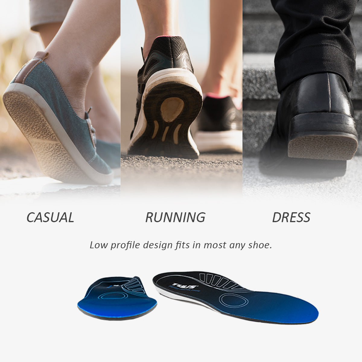 Tuli's® Plantar Fasciitis Insoles