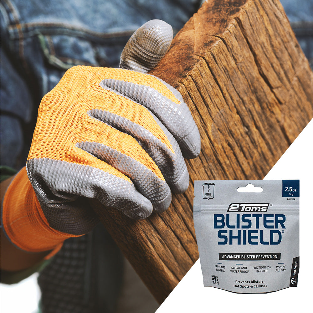 2Toms BlisterShield for gloves - Medi-Dyne Healthcare Products