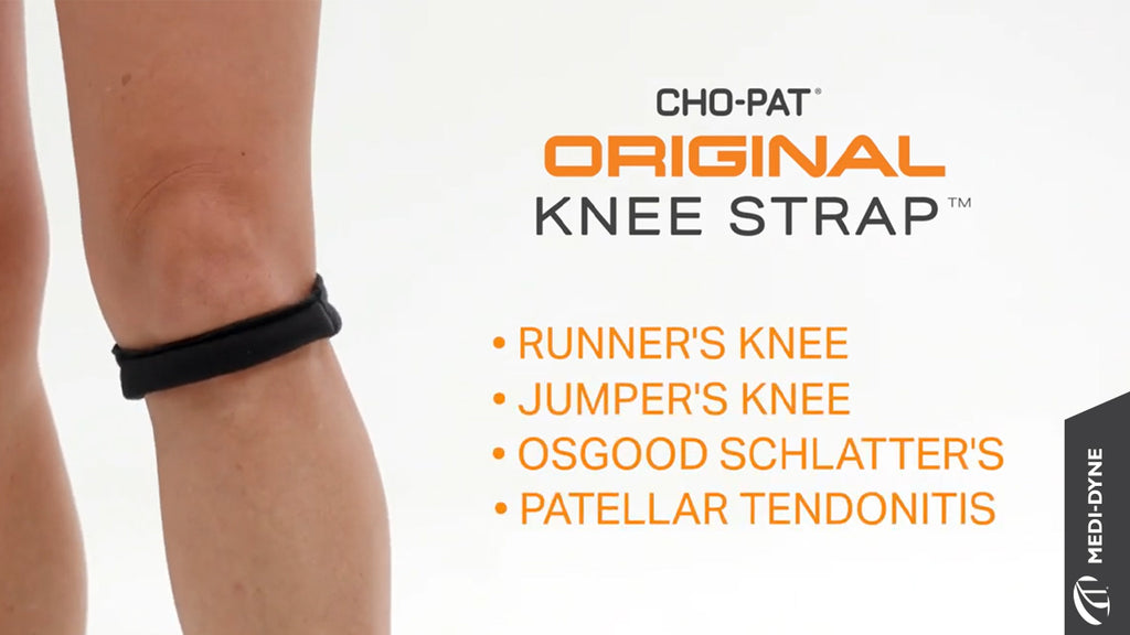 Cho-Pat original Knee Strap Video