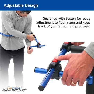 Shoulder Flex's adjustable design