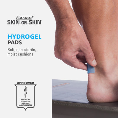 setting on foot the hydrogel pad