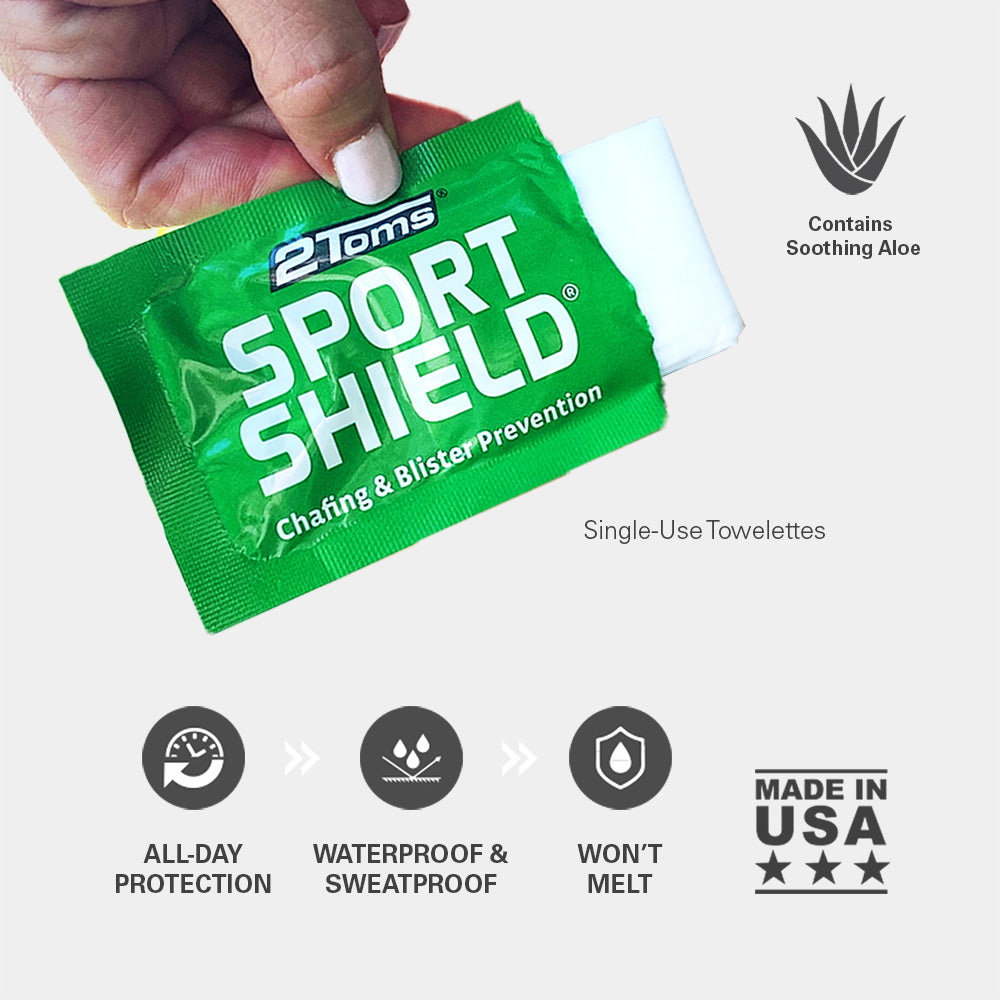 2Toms SportShield Single-Use Towelettes