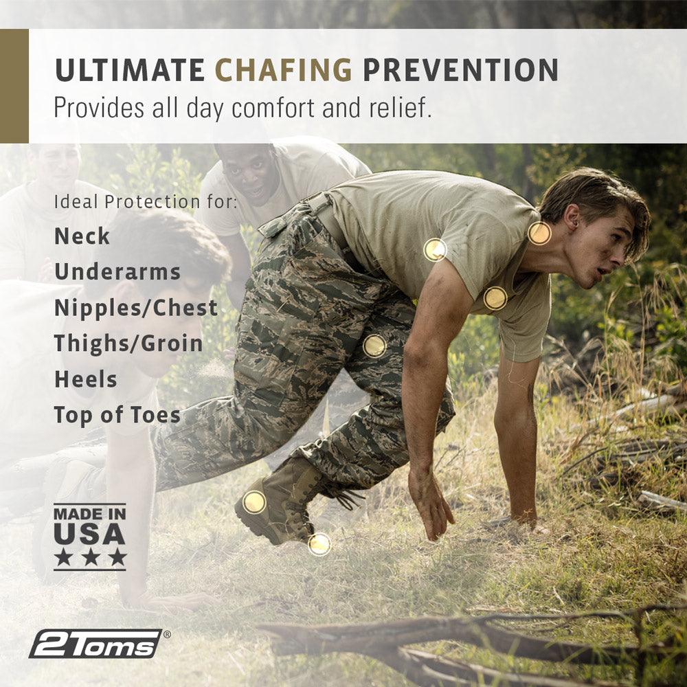 Extreme Chafe Protection - 2Toms® Chafe Defender™ Roll-On