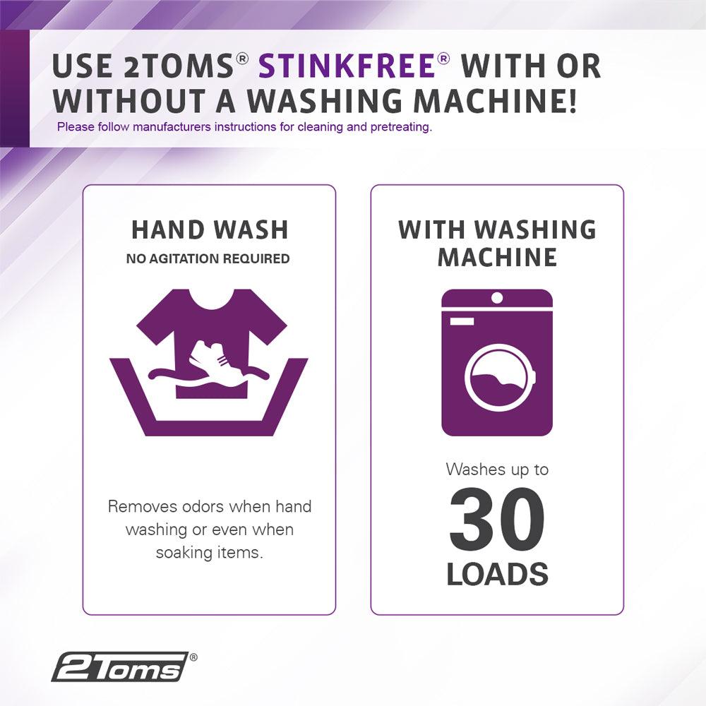 2Toms® StinkFree® Sports Detergent - Medi-Dyne Healthcare Products