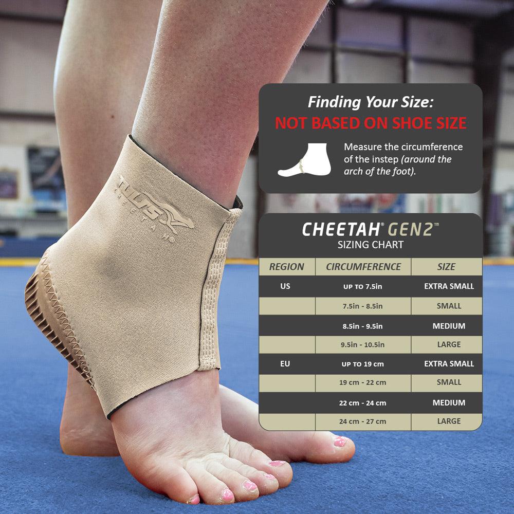 Tuli s Cheetah Gen2 Heel Cup with Compression Sleeve Medi Dyne
