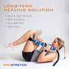 lady stretching using the StretchRite stretching strap.