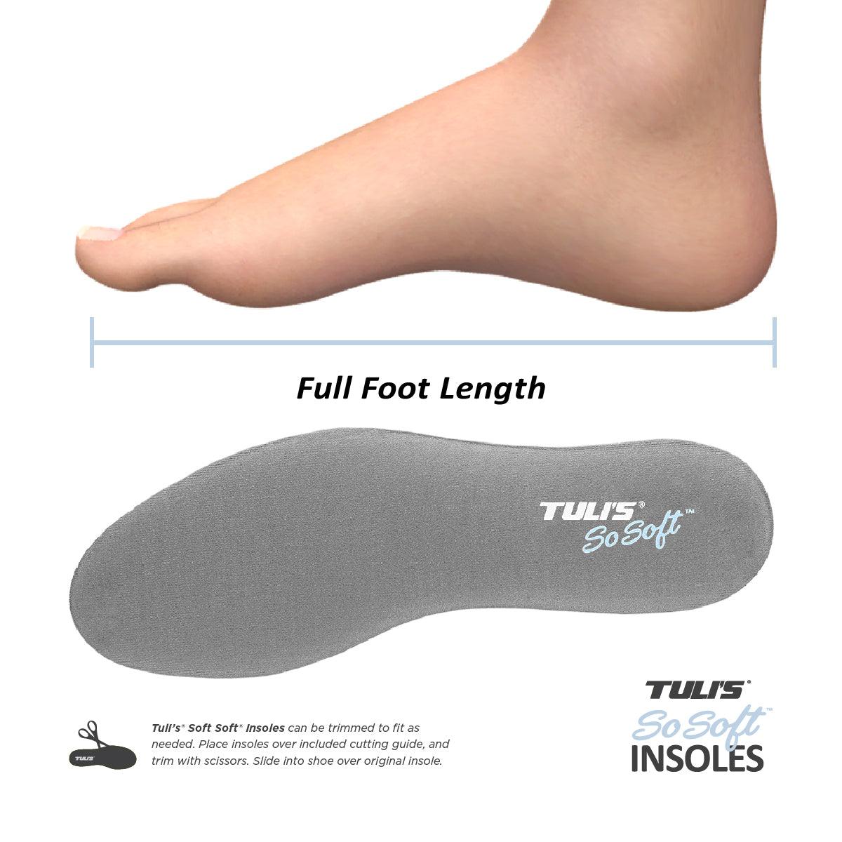 Tuli's So Soft Insole Full Foot Length 