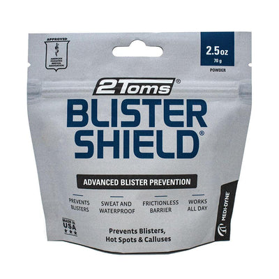 2Toms BlisterShield Advanced Blister Prevention 2.50oz Packaging