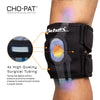 Cho-Pat Knee Stabilizer includes four high quality surgical tubing.