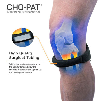 Cho-pat Original Knee Strap High Quality Surgical Tubing