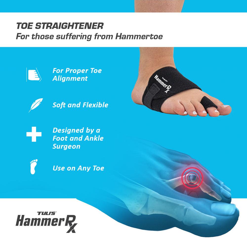 Tuli's HammerRx Toe Straightener | Shop Tuli's Hammer Toe Strap Online - Medi-Dyne