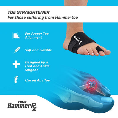 Tuli's HammerRX Toe Straightener Features
