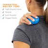 The Marble Roller provides targeted relief for tight muscle knots, tension, sore muscles, and trigger points .
