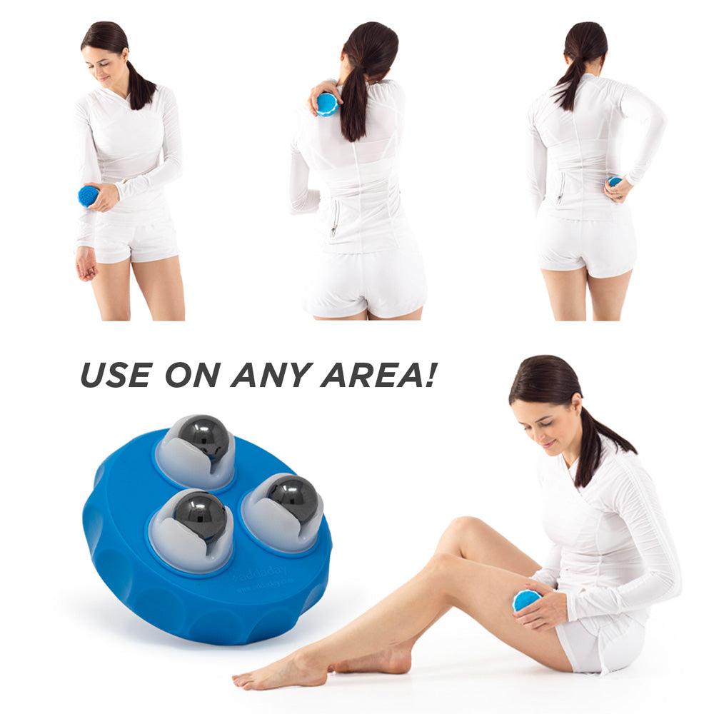 Use the Marble Roller on any area of your body. 