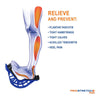 ProStretch Plus Relieve and Prevent Plantar Fasciitis, Tight Hamstrings, Tight Calves, Achilles Tendonitis, and Heel Pain