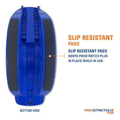 ProStretch Plus bottom view of slip resistant pad.