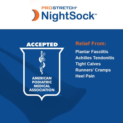ProStretch NightSock has the APMA Accepted Seal