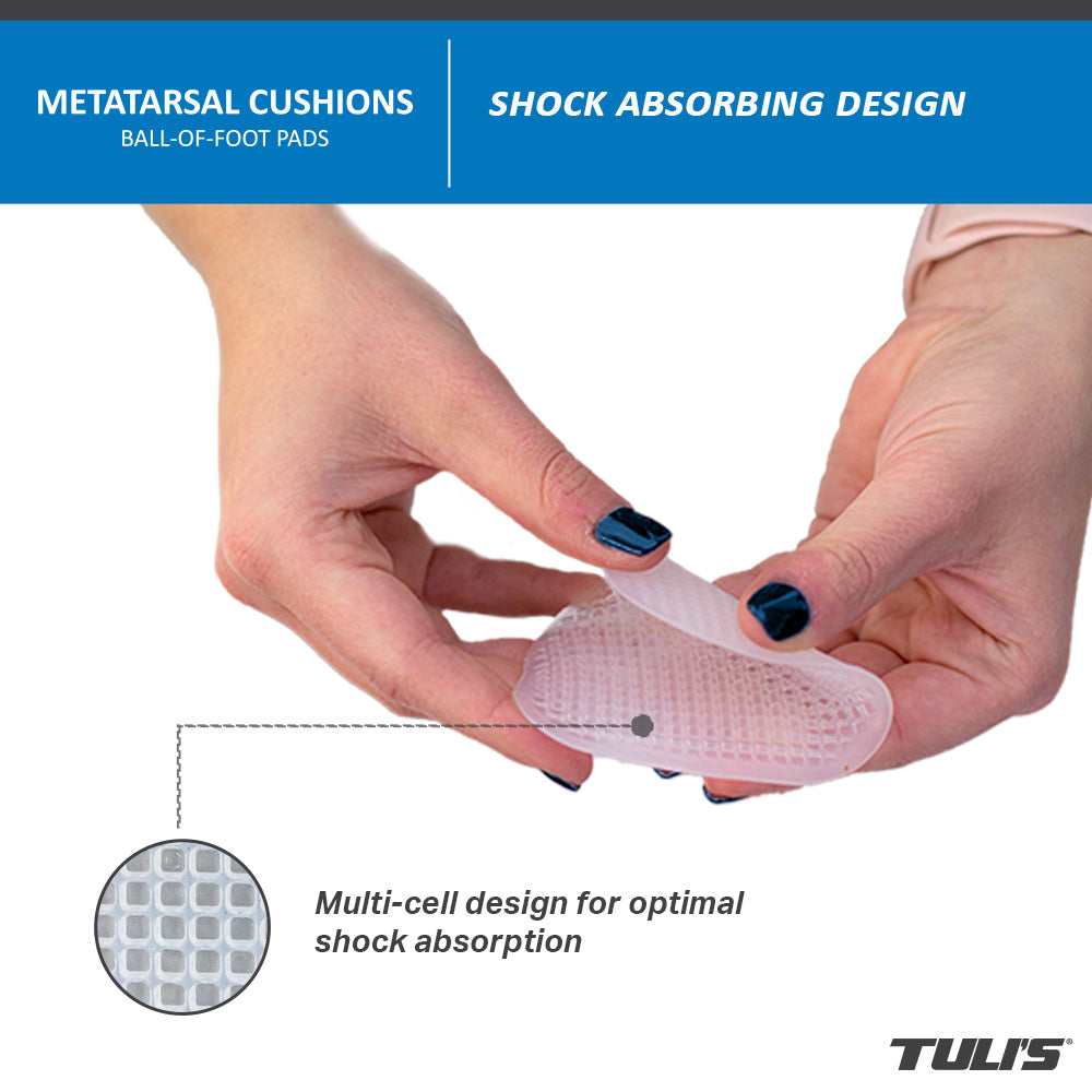 holding metatarsal cushion 